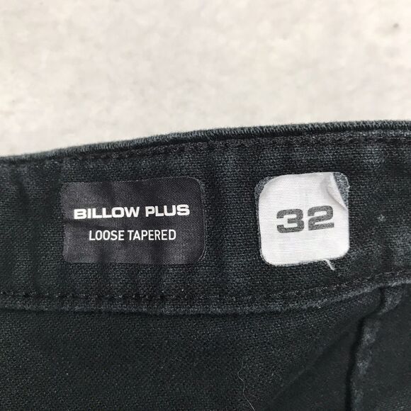 VOLCOM Jean Men 36x28 (32 tag) Billow Plus Loose Taper Black Skate Street - Picture 13 of 15